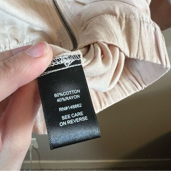 ✨ Torrid Cream Dual Fold Zip Front Cropped Jacket 4X NWT - Picture 9 of 14